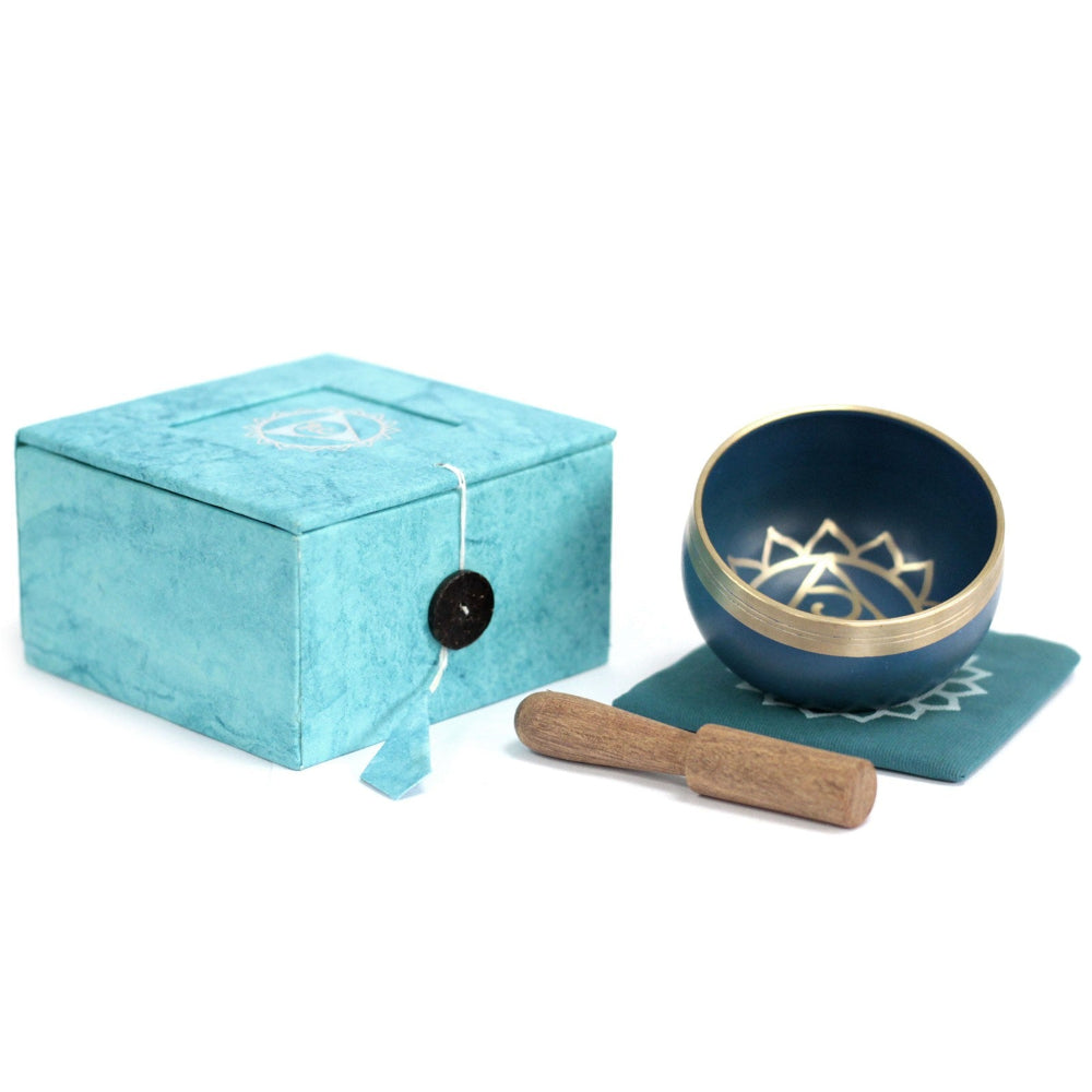Eleanoras Throat Chakra Singing Bowl 