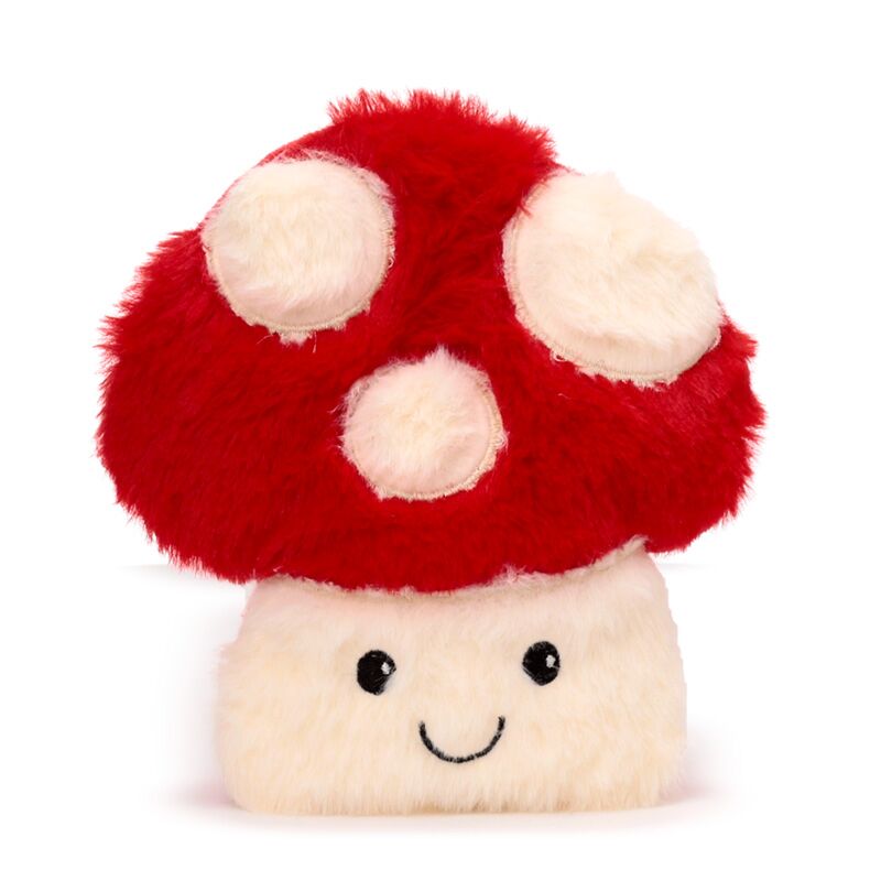 Mushroom Plush Lavender Heat Pack | Microwavable Toadstool Warmer