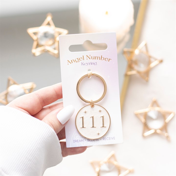 Eleanoras ANGEL NUMBER 111  KEYRING Keyrings