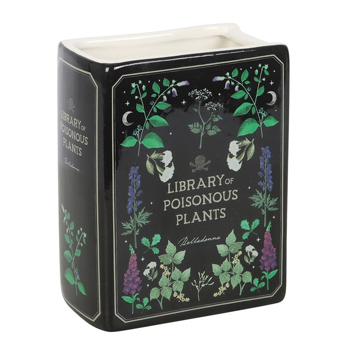 Eleanoras Poisonous Plants Book Shaped Vase Vases