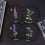 Eleanoras Poisonous Plants Coaster Set Tableware & Coasters