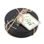 Eleanoras Poisonous Plants Coaster Set Tableware & Coasters