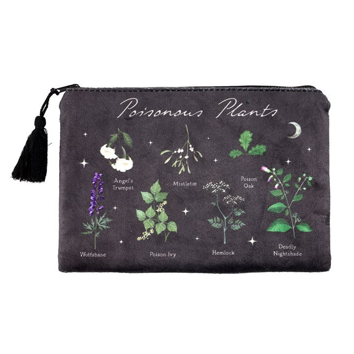 Eleanoras Poisonous Plants Makeup Bag Make Up / Wash Bags