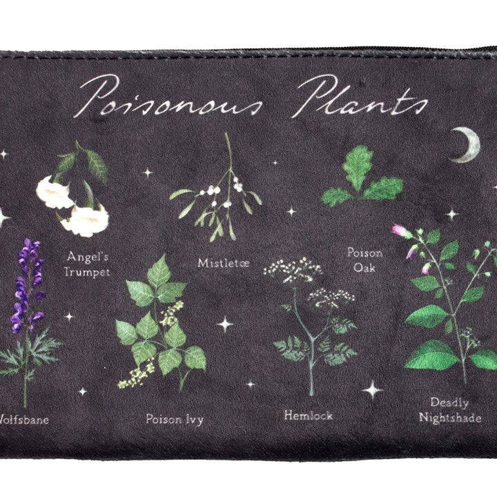 Eleanoras Poisonous Plants Makeup Bag Make Up / Wash Bags