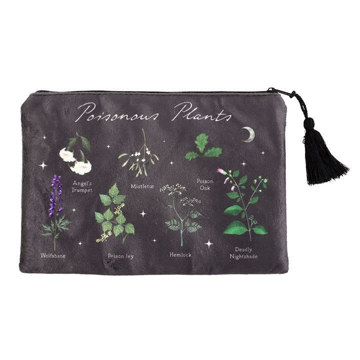 Eleanoras Poisonous Plants Makeup Bag Make Up / Wash Bags
