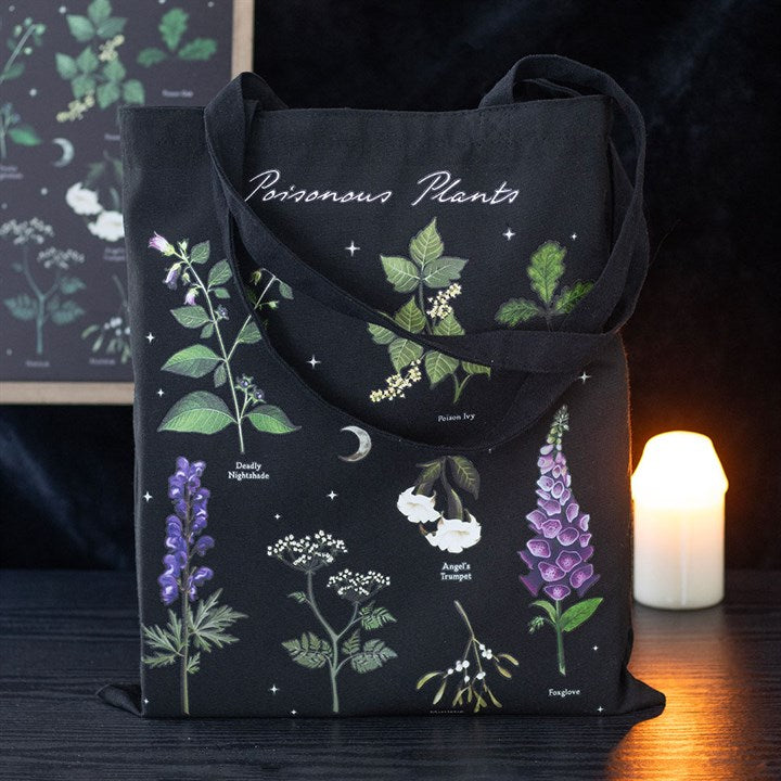 Eleanoras Poisonous Plants Polycotton Tote Bag 
