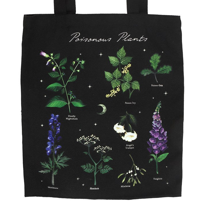 Eleanoras Poisonous Plants Polycotton Tote Bag 
