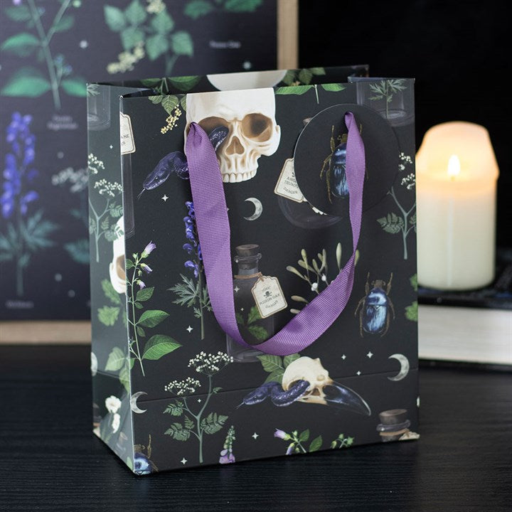 Eleanoras 23cm Venom & Vines Print Gift Bag 