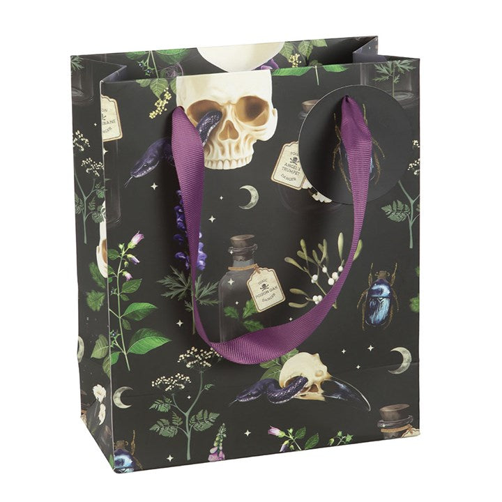 Eleanoras 23cm Venom & Vines Print Gift Bag 