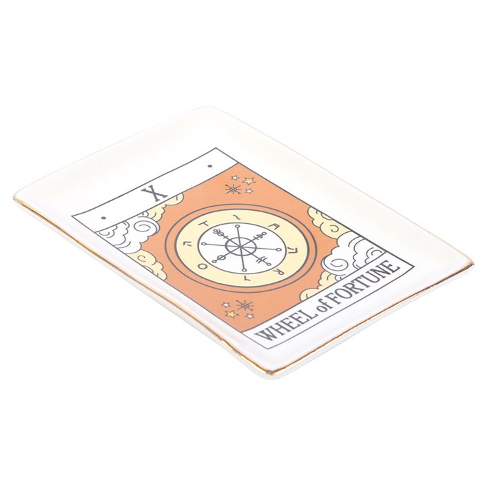 Eleanoras The Wheel of Fortune Vintage Tarot Trinket Dish Jewellery Storage