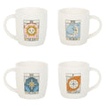 Eleanoras Set of 4 Vintage Tarot Mugs Mugs