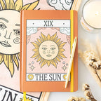 Eleanoras The Sun Vintage Tarot A5 Notebook Notebooks & Journals