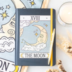 Eleanoras The Moon Vintage Tarot A5 Notebook Notebooks & Journals