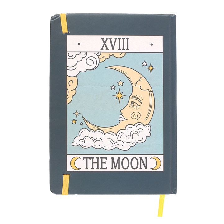 Eleanoras The Moon Vintage Tarot A5 Notebook Notebooks & Journals