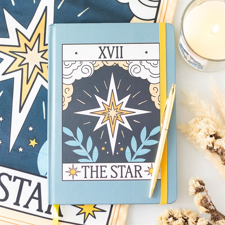 Eleanoras The Star Vintage Tarot A5 Notebook Notebooks & Journals