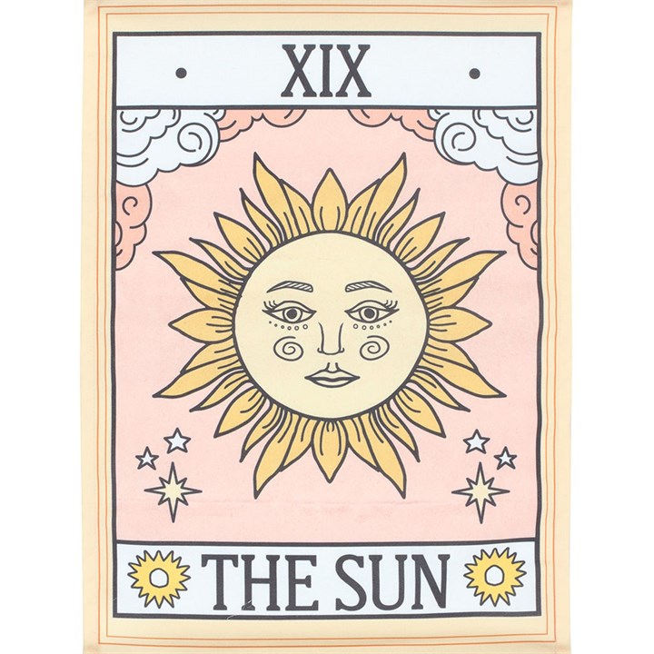 Eleanoras The Sun Vintage Tarot Wall Hanging 