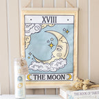 Eleanoras The Moon Vintage Tarot Wall Hanging Wall Hangings & Plaques