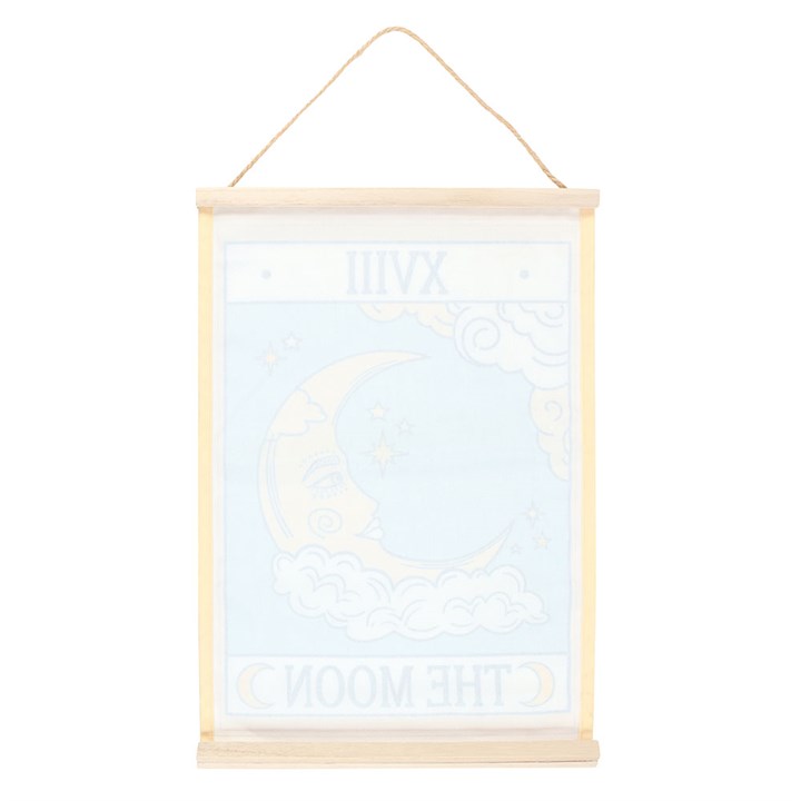 Eleanoras The Moon Vintage Tarot Wall Hanging Wall Hangings & Plaques