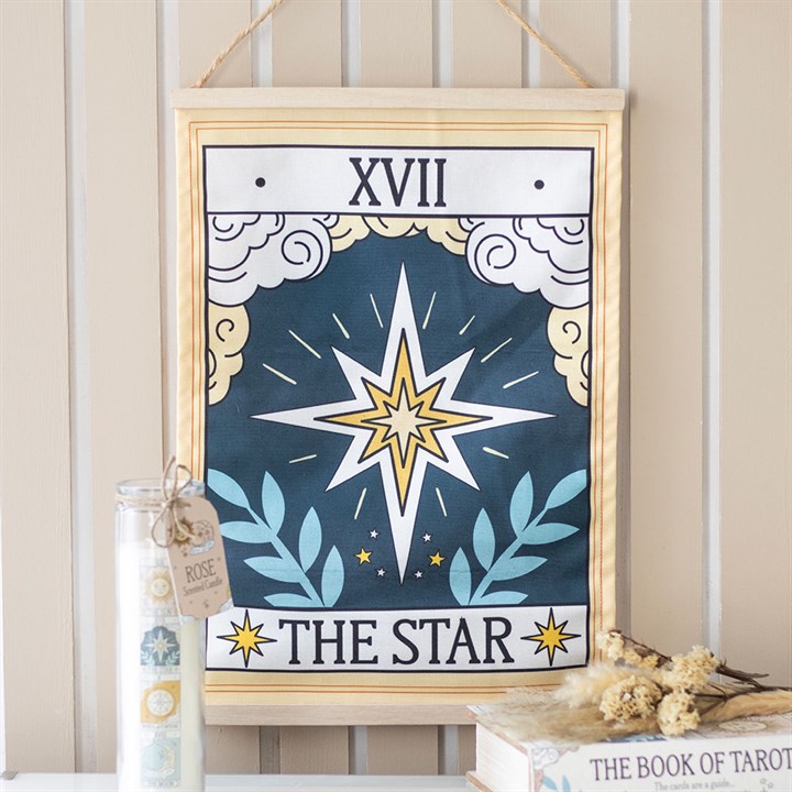 Eleanoras The Star Vintage Tarot Wall Hanging 