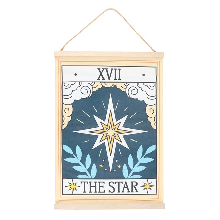 Eleanoras The Star Vintage Tarot Wall Hanging 