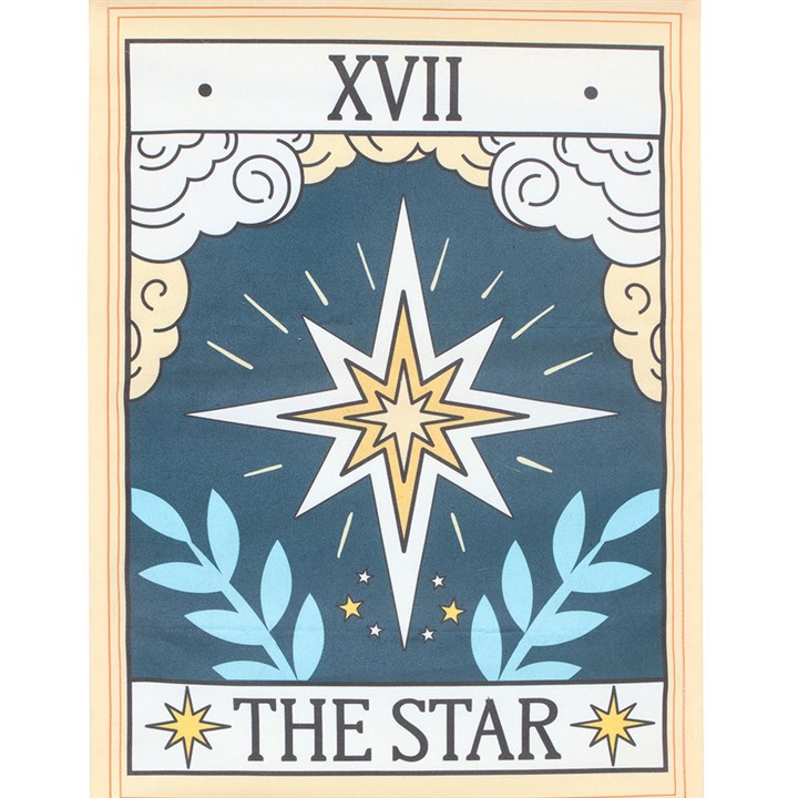 Eleanoras The Star Vintage Tarot Wall Hanging 