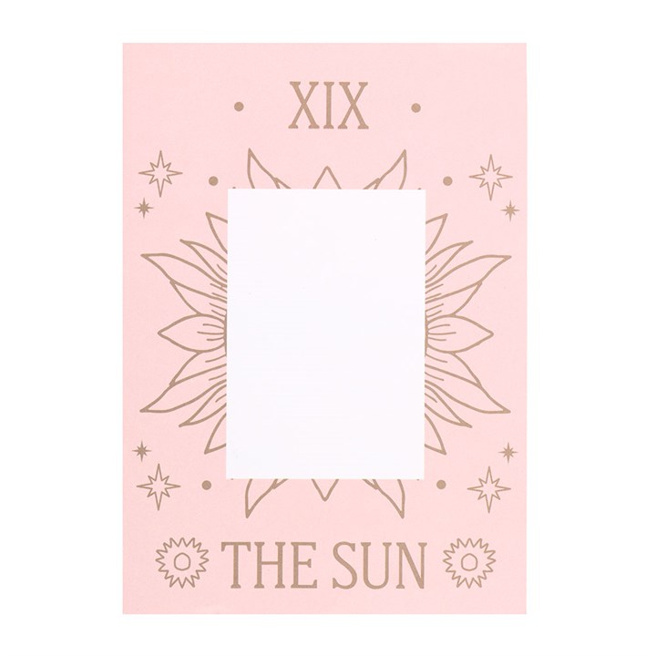Eleanoras The Sun Vintage Tarot Necklace on Greeting Card 