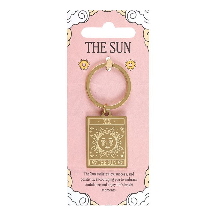 Eleanoras The Sun Vintage Tarot Keyring Keyrings