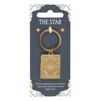 Eleanoras The Star Vintage Tarot Keyring Keyrings