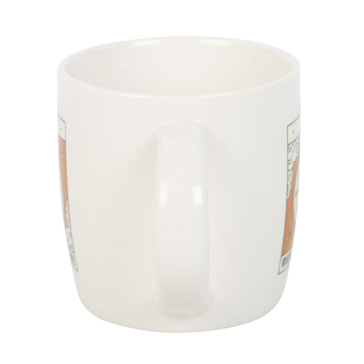 Eleanoras The Wheel of Fortune Vintage Tarot  Mug Mugs