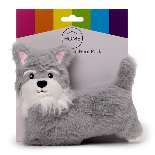 Schnauzer Dog Plush Heat Pack