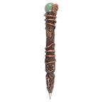 Eleanoras Abundance Green Aventurine Crystal Wand Pen 