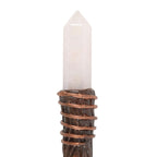 Eleanoras Thin Energy Clearing Aura Quartz Crystal Wand 