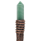 Eleanoras Thin Abundance Green Adventurine Crystal Wand 