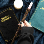 Eleanoras THIN ROMANCE ROSE QUARTZ CRYSTAL WAND 