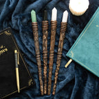 Eleanoras THIN ROMANCE ROSE QUARTZ CRYSTAL WAND 