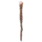 Eleanoras Romance Rose Quartz Crystal Wand with Pouch 
