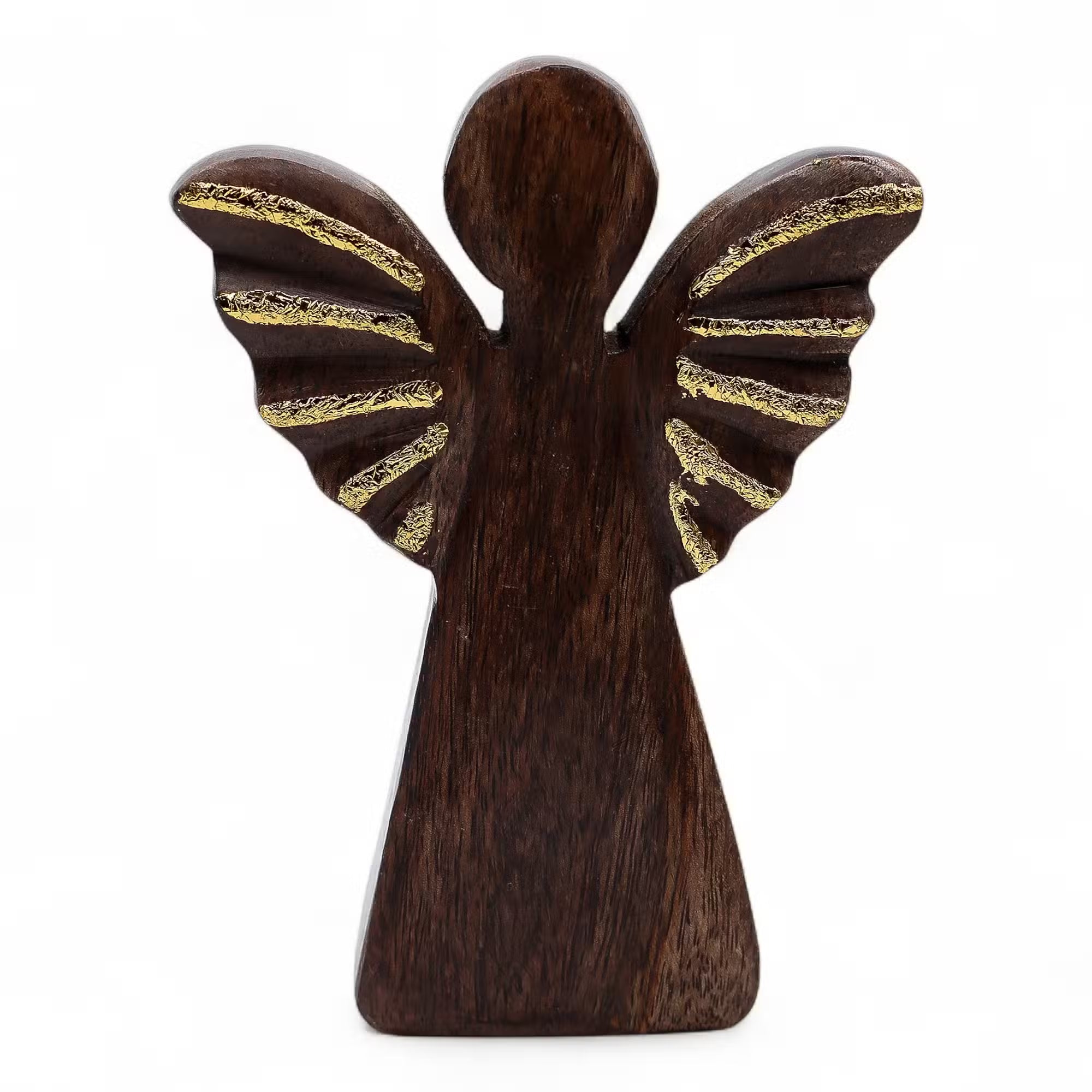 Gold Decor Medium Mango Wood Angel