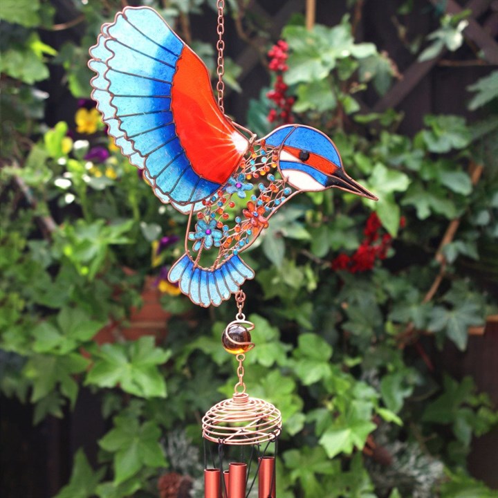 Eleanoras Kingfisher Windchime 