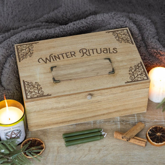 WINTER RITUALS WOODEN BOX Boxes & Chests from Eleanoras