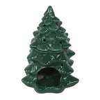 Green Fir Tree Oil Burner and Wax Warmer