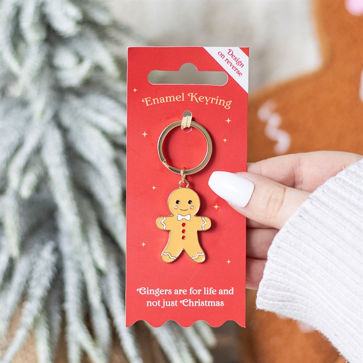 Eleanoras Gingerbread Man Keyring Keyrings