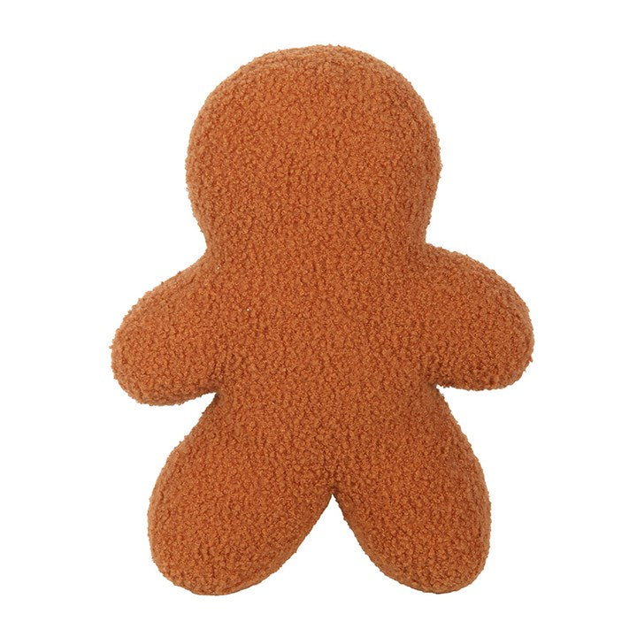 Eleanoras Gingerbread Man Boucle Cushion 