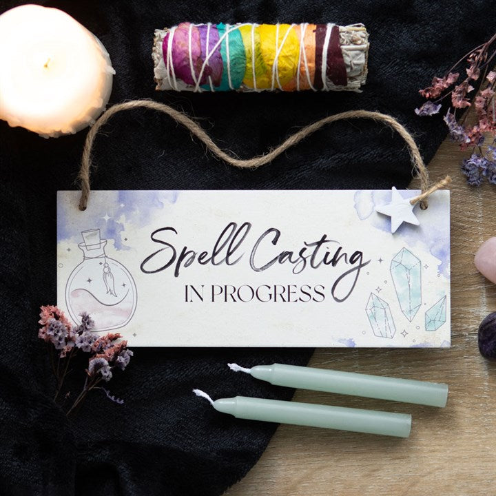 SPELL CASTING IN PROGRESS SIGN