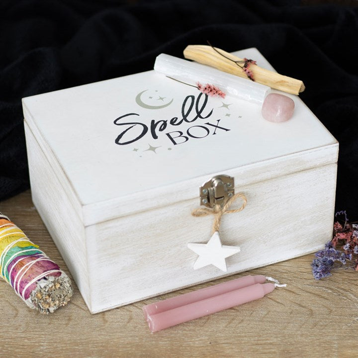 Eleanoras White Witch Spell Box Boxes & Chests