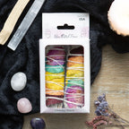 Eleanoras Rose Petal Sage Smudge Wands Set Of 2 Smudge Sticks and Bowls