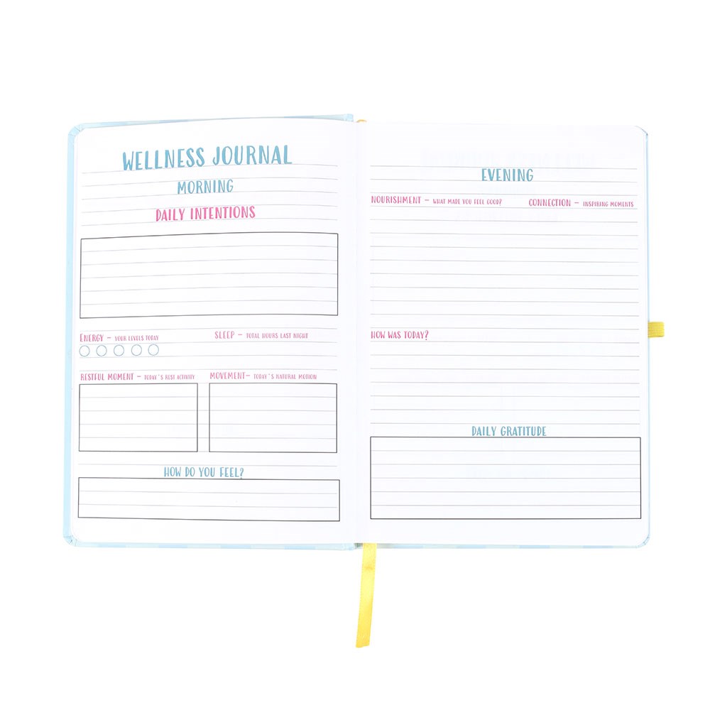 Be Kind to Your Mind A5 Wellness Journal with Citrine Pen