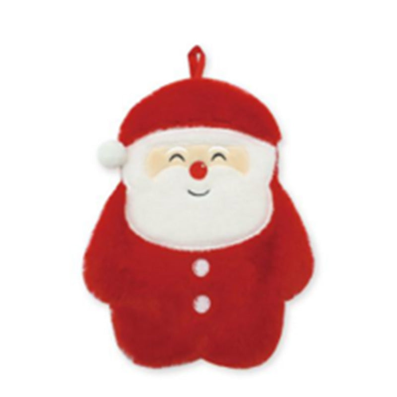 Eleanoras Santa Hot Water Bottle with Plush Cover Hot Water Bottles