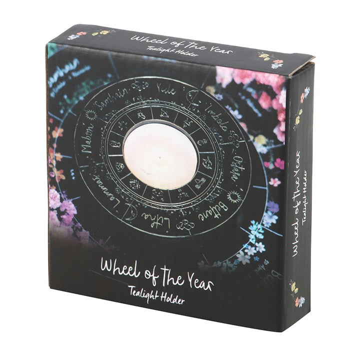 Eleanoras Wheel of the Year Tealight Candle Holder Candle Holders
