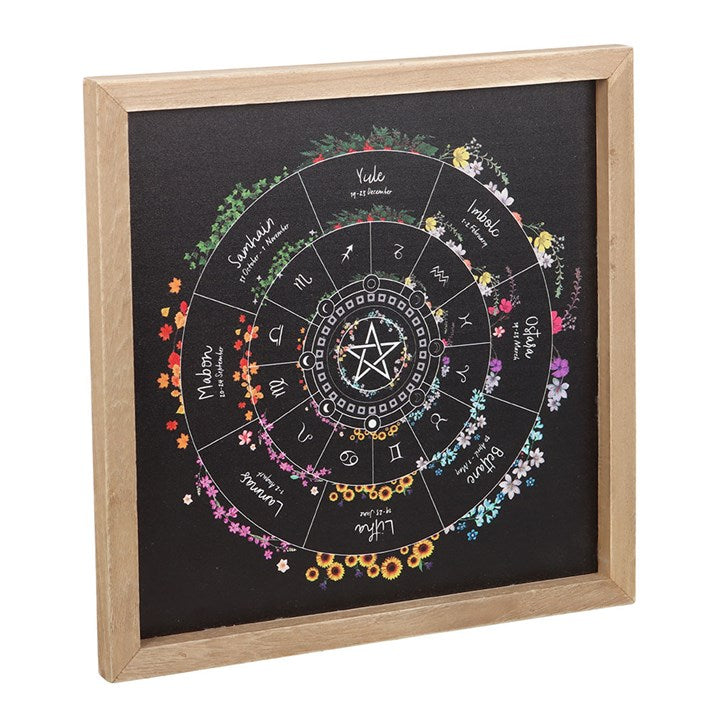 Eleanoras Wheel of the Year Framed Wall Art Print Framed Prints