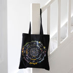 Eleanoras Wheel of the Year Polycotton Tote Bag Totes & Shopping Bags
